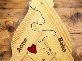Ayı Ailesi Ahşap Puzzle