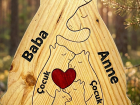 Ayı Ailesi Ahşap Puzzle