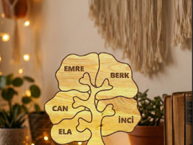 Ahşap Ağaç Puzzle