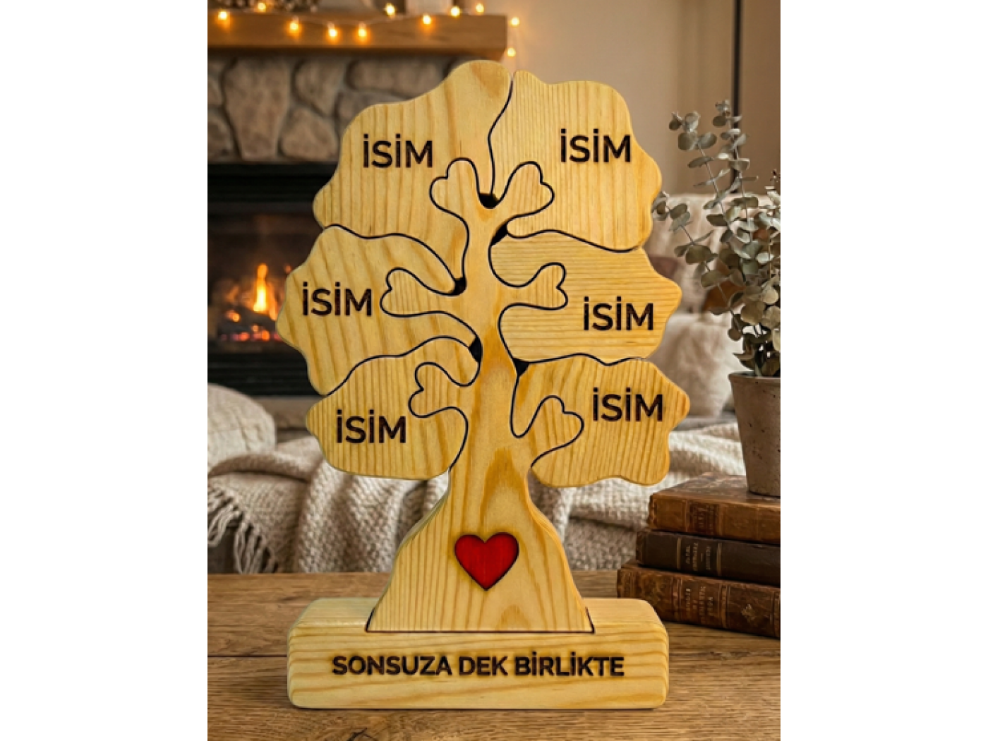 Ahşap Ağaç Puzzle