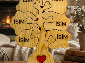 Ahşap Ağaç Puzzle