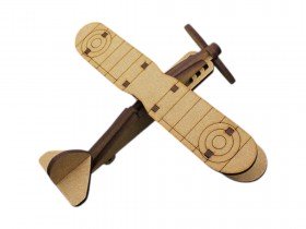 Ahşap Uçak Maketi