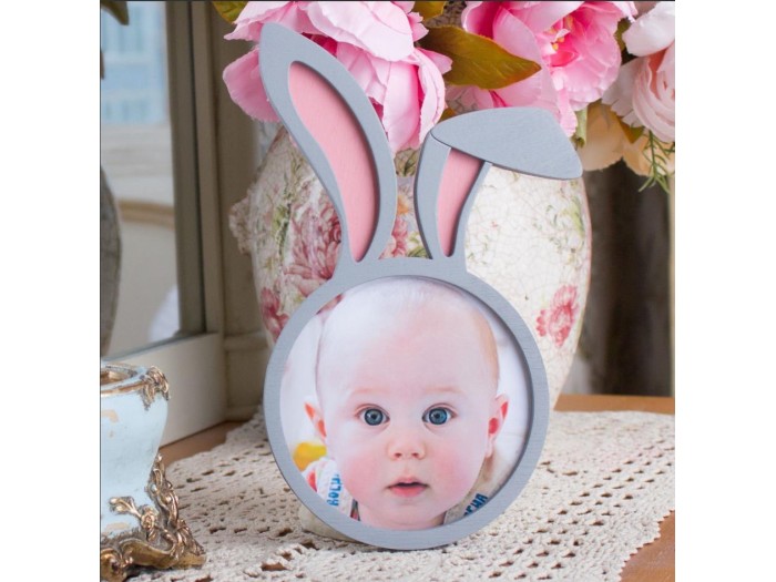 Tavşan Kulak Ahşap Fotoğraflık  