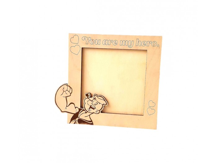 Kahraman 2 Ahşap Fotoğraflık  