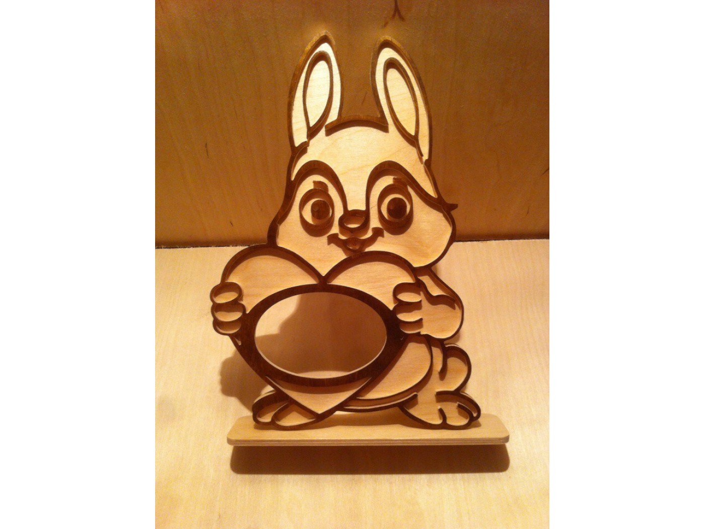 Ahşap Tavşan Fotoğraflık