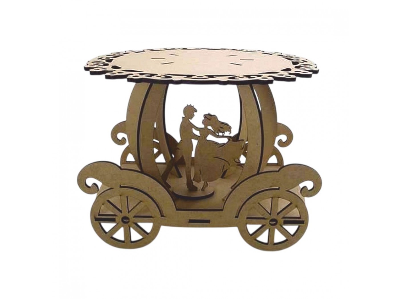 Sevgi Arabası Masa Süsü