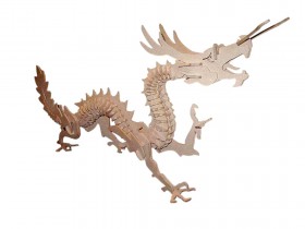 Dragon Ahşap Maket-Uzun