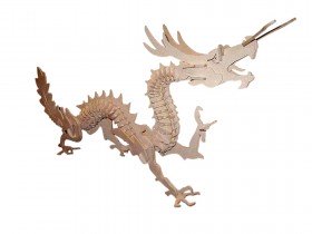 Dragon Ahşap Maket-Uzun