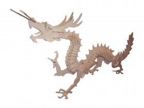 Dragon Ahşap Maket-Uzun