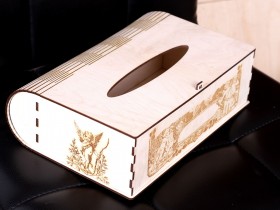 Çanta Ahşap Peçetelik