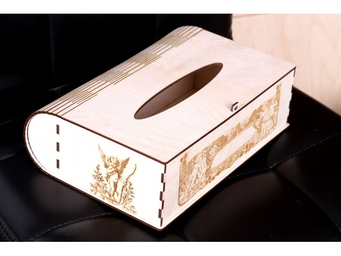 Çanta Ahşap Peçetelik    