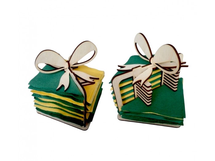 Yonca Ahşap Peçetelik    