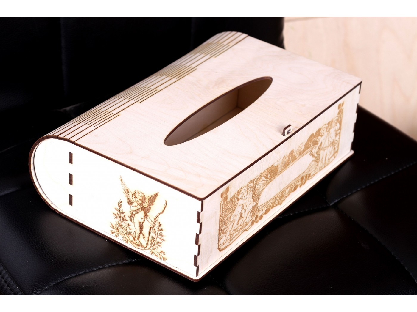 Çanta Ahşap Peçetelik