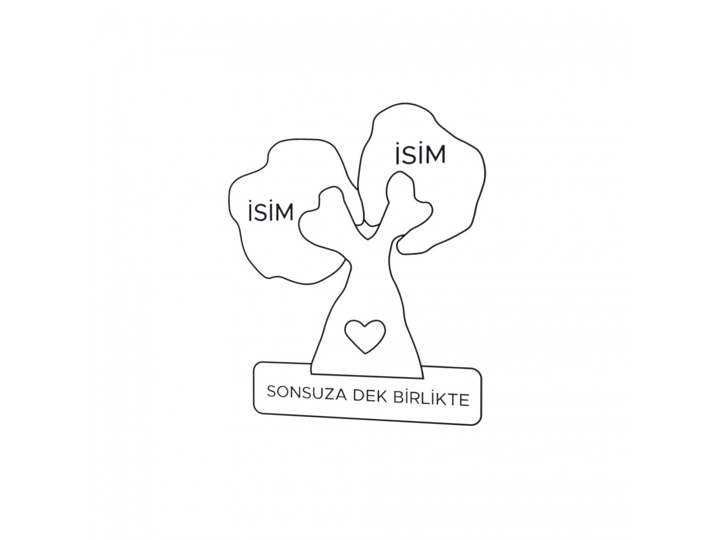 Ahşap Ağaç Puzzle