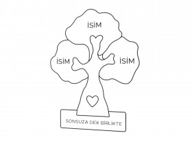 Ahşap Ağaç Puzzle