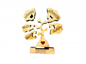 Ahşap Ağaç Puzzle