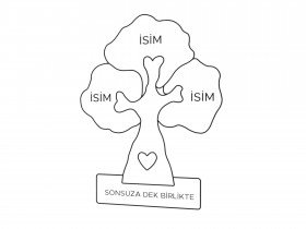 Ahşap Ağaç Puzzle Ahşap Ağaç Puzzle