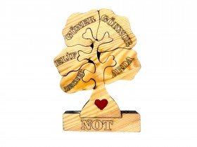 Ahşap Ağaç Puzzle Ahşap Ağaç Puzzle