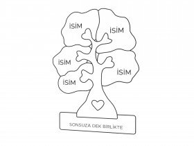 Ahşap Ağaç Puzzle Ahşap Ağaç Puzzle