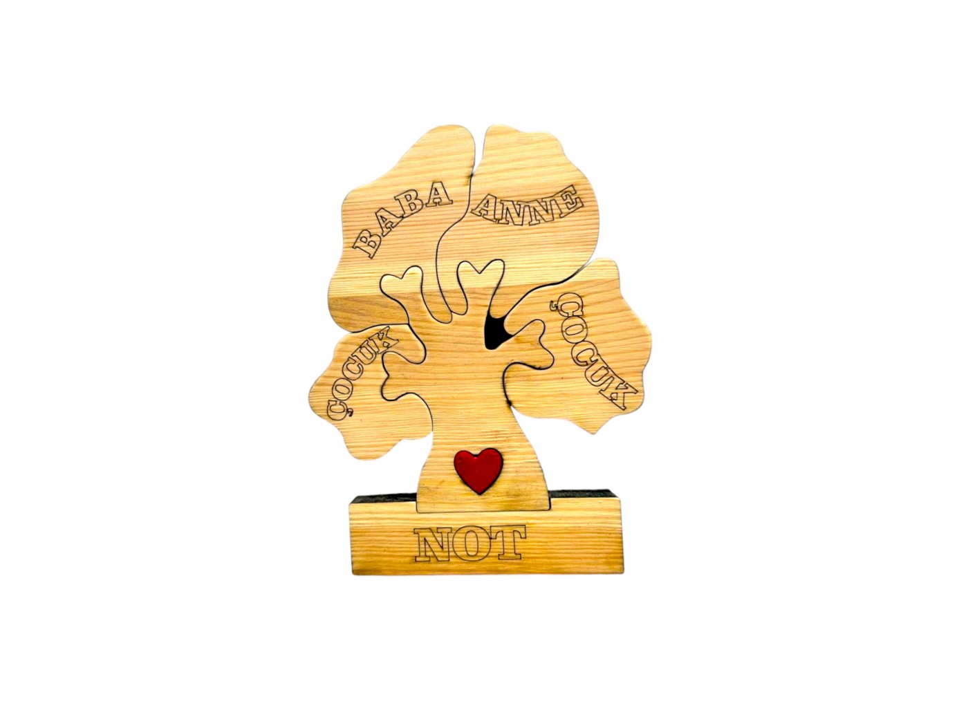 Ahşap Ağaç Puzzle Ahşap Ağaç Puzzle