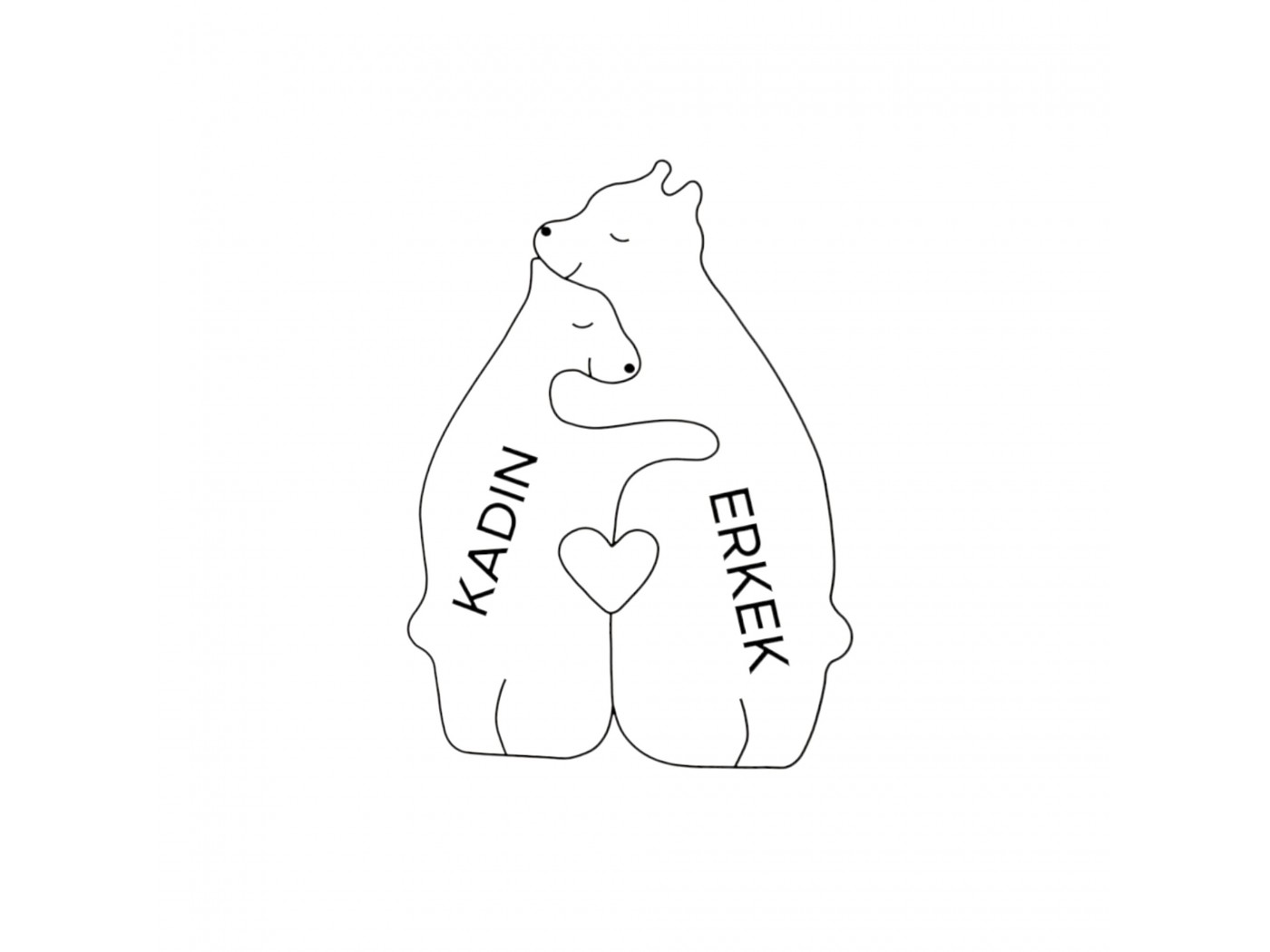 Ayı Ailesi Ahşap Puzzle Ayı Ailesi Ahşap Puzzle