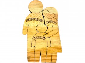 Biz Bir Aileyiz Ahşap Puzzle Biz Bir Aileyiz Ahşap Puzzle