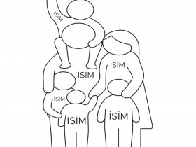 Biz Bir Aileyiz Ahşap Puzzle Biz Bir Aileyiz Ahşap Puzzle