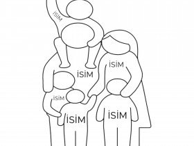 Biz Bir Aileyiz Ahşap Puzzle Biz Bir Aileyiz Ahşap Puzzle