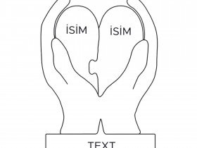 Kalpler Elimde Ahşap Puzzle Kalpler Elimde Ahşap Puzzle