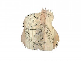 Kirpi Ailesi Ahşap Puzzle Kirpi Ailesi Ahşap Puzzle