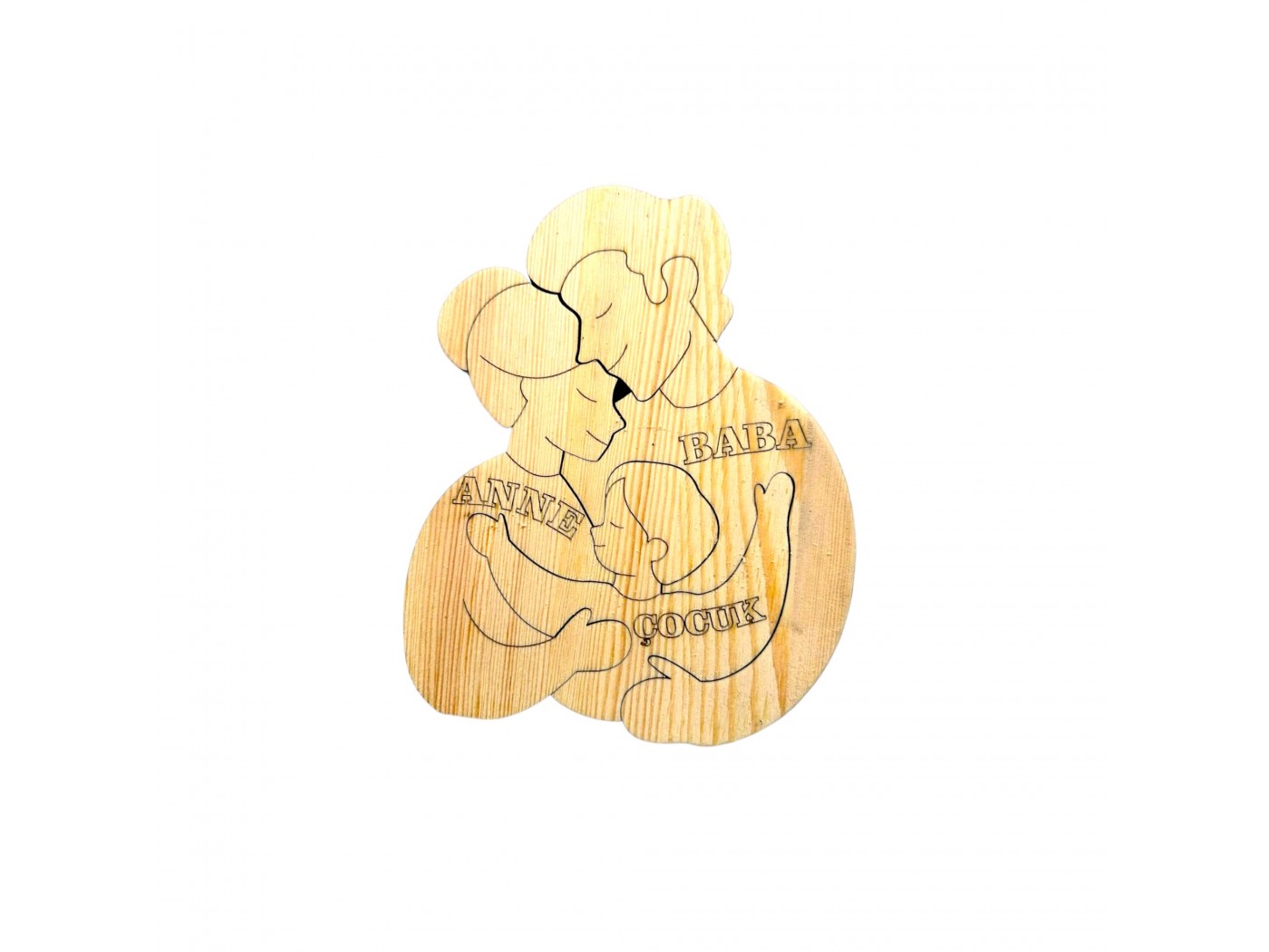 Ailemiz Ahşap Puzzle Ailemiz Ahşap Puzzle