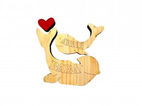 Yunus Ailesi Ahşap Puzzle