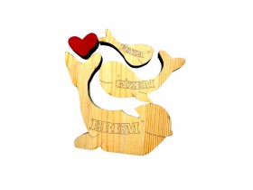 Yunus Ailesi Ahşap Puzzle