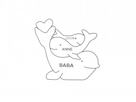 Yunus Ailesi Ahşap Puzzle