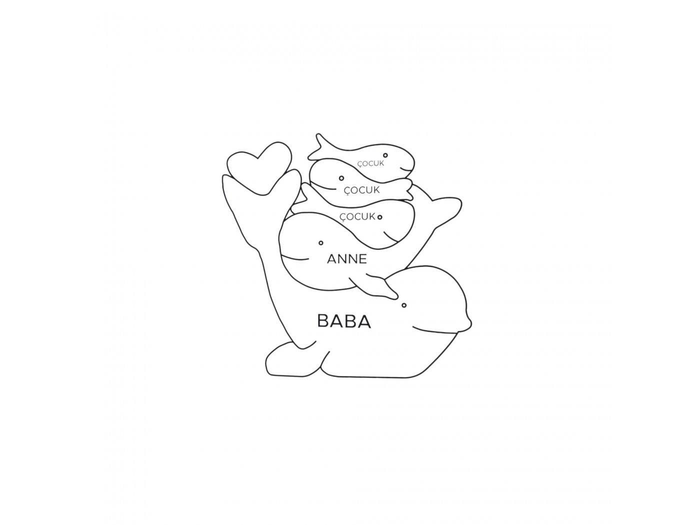 Yunus Ailesi Ahşap Puzzle