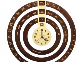 Hepsi Bir Ahşap Saat