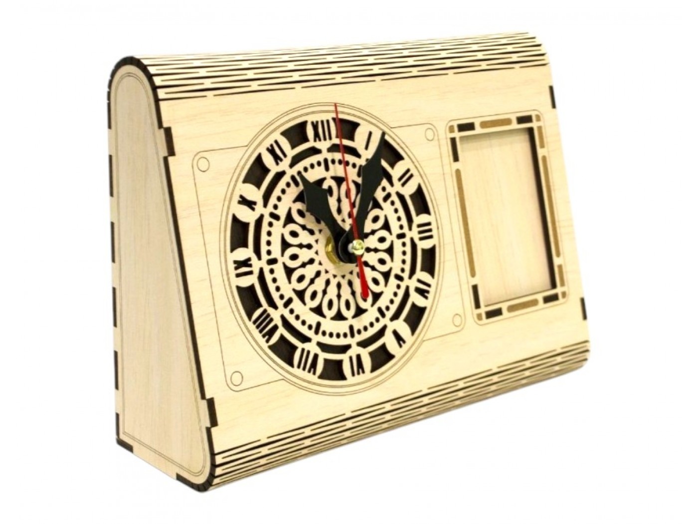 Saat ve Fotoğraflık Ahşap