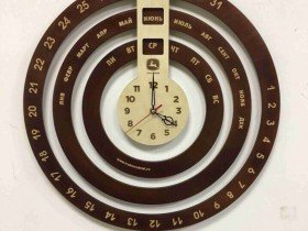 Hepsi Bir Ahşap Saat