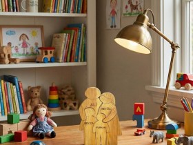 Biz Bir Aileyiz Ahşap Puzzle