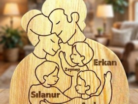 Ailemiz Ahşap Puzzle