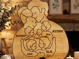 Ailemiz Ahşap Puzzle