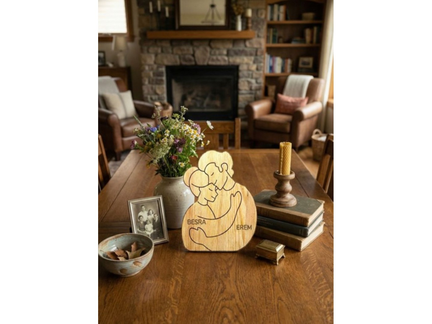 Ailemiz Ahşap Puzzle