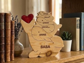 Yunus Ailesi Ahşap Puzzle